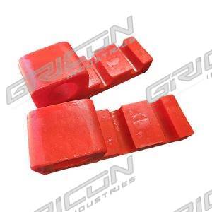 Dolly and 2x Drill Steel Holder